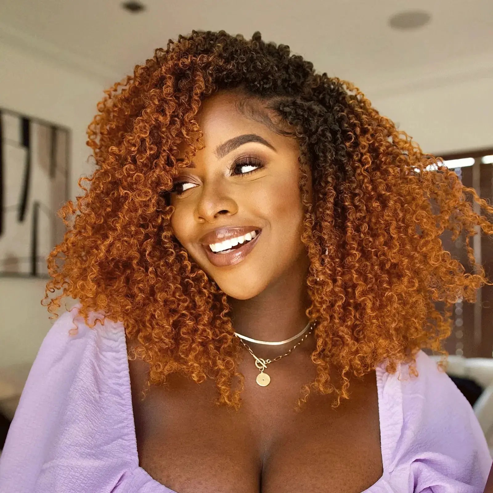 Toyotress Mini Yanky Twist Braiding Hair Short Passion Twist Crochet Braids Synthetic Hair Extensions